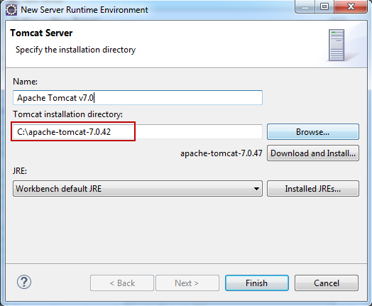 Cấu hình tomcat server trên Eclipse