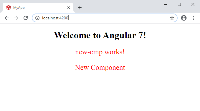 Component trong Angular 7