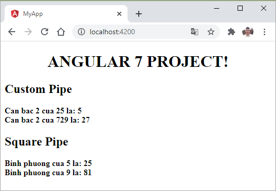 Pipe trong Angular7