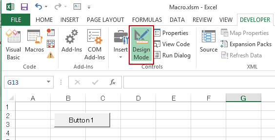 Tạo một Macro trong Excel