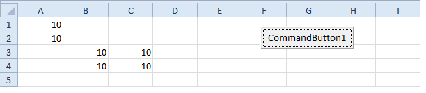 Ví dụ 3 đối tượng Range trong Excel VBA