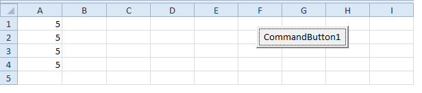 Ví dụ 4 đối tượng Range trong Excel VBA