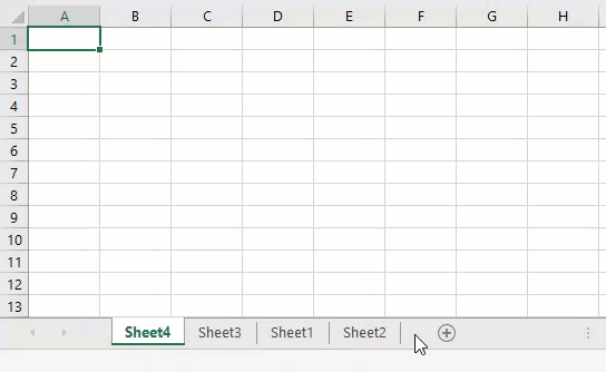 Di chuyển bảng tính (Worksheet) trong Excel