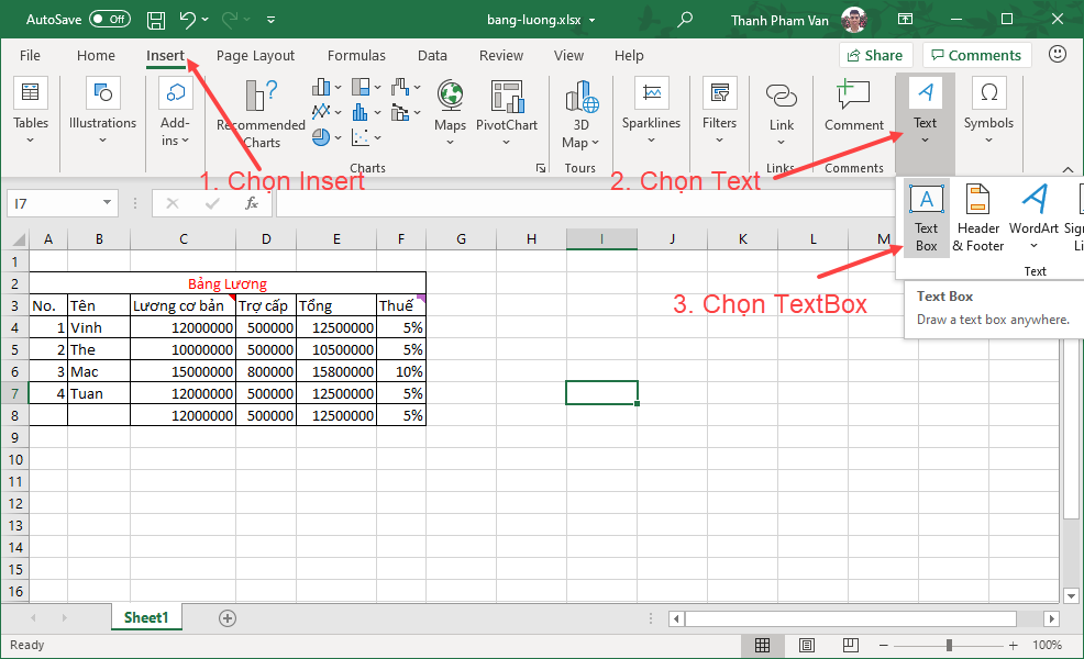 Hộp văn bản Excel là công cụ hữu ích giúp bạn hiển thị nội dung một cách trực quan hơn trong bảng tính. VietTuts sẽ giúp bạn học cách chèn hộp văn bản và tùy chỉnh chúng để phù hợp với nhu cầu của bạn. Những kỹ năng cơ bản về Excel sẽ giúp bạn tăng hiệu suất công việc và trở thành chuyên gia Excel trong tương lai.