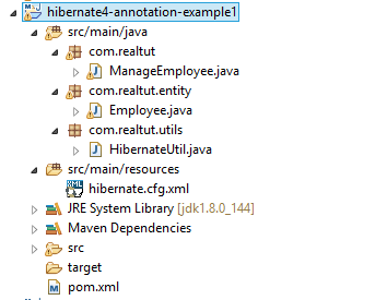 Hibernate 4 Annotation Mapping - MySQL Example