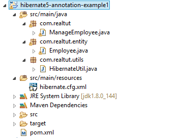 Hibernate 5 Annotation Mapping - MySQL Example