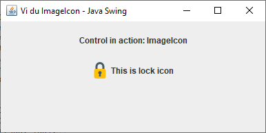 Lớp ImageIcon trong Java Swing