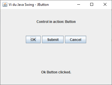 Lớp JButton trong Java Swing
