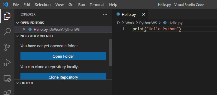 Hướng dẫn bạn lập trình Python với Visual Studio Code Studio Code