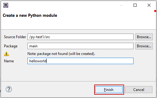 Viết chương trình Python trên Eclipse